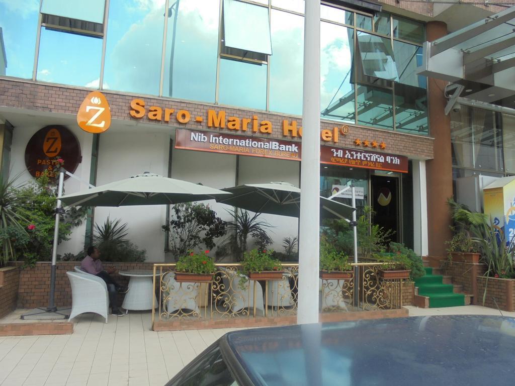 Saro Maria Hotel Addis Ababa Bagian luar foto